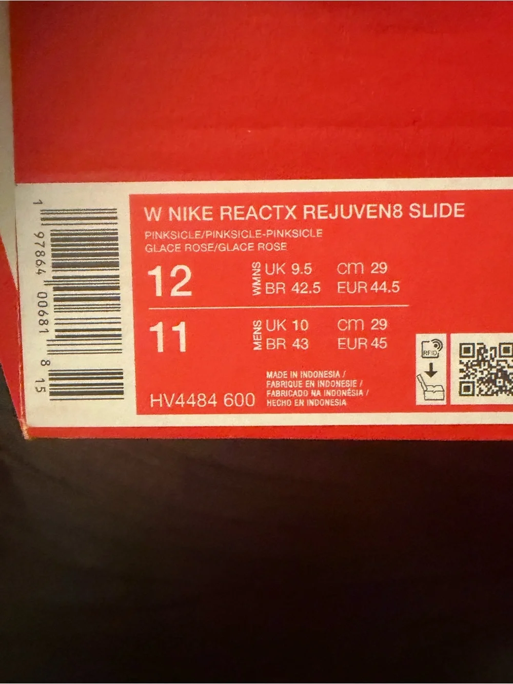 Nike Hot Pink Slide Sandals